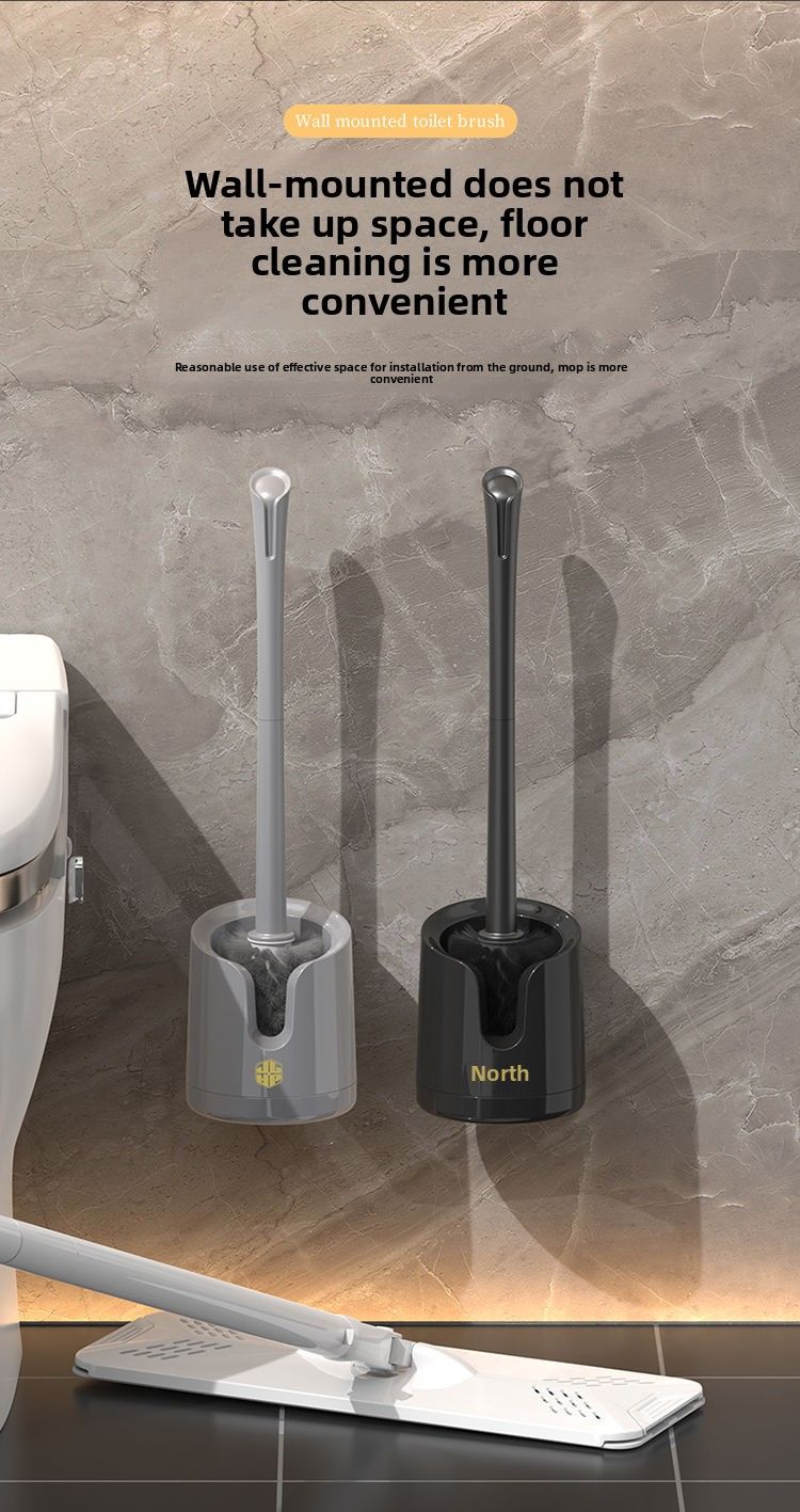 ACZT Long Handle Wall Brush - Hard-to-Reach Area Cleaner | Flexible Design_voghion.com