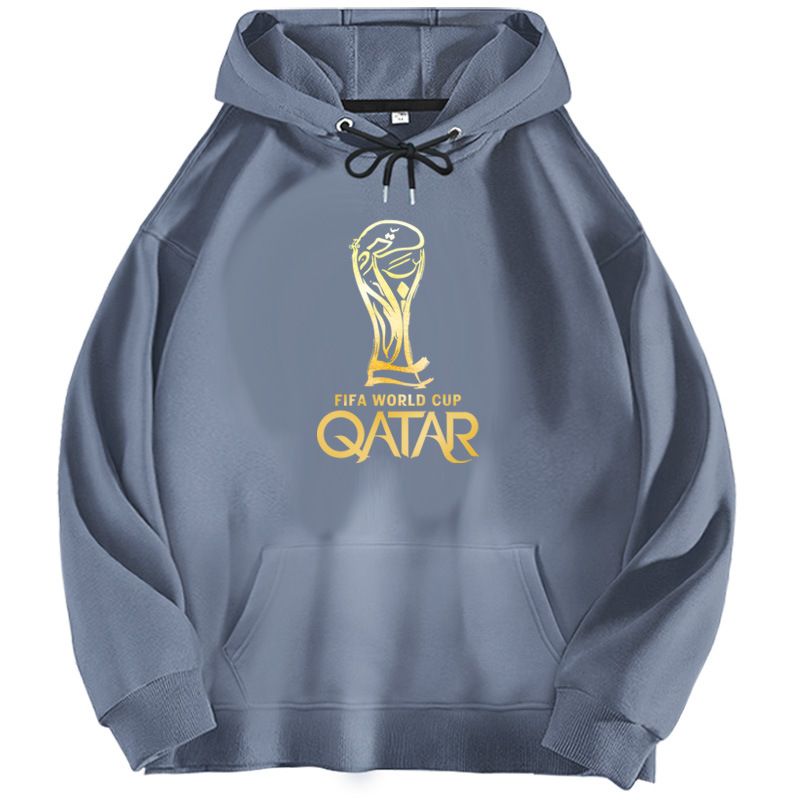 2022 FIFA World Golden Cup Kapuzenpullover mit Samt für Männer und Frauen lockere Mode_voghion.com