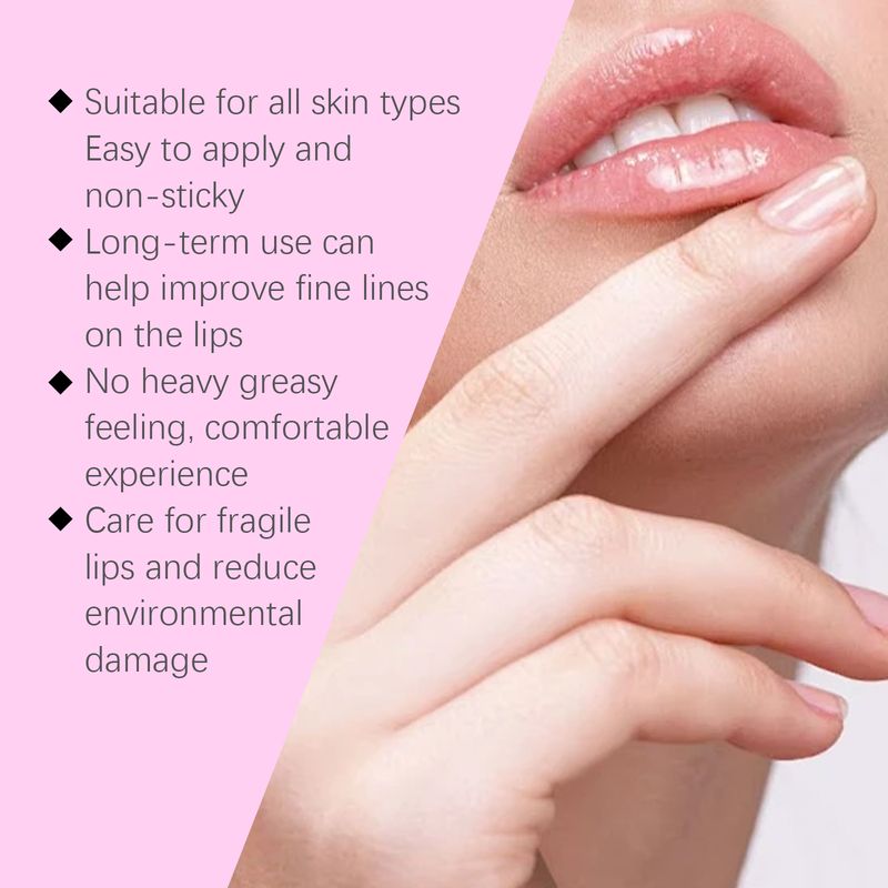 EELHOE Moisturizing Lip Mask, Cleansing Keratin Moisturizing Dry Lip Care Hydrating Moisturizing Lip Mask Lip Balm_voghion.com