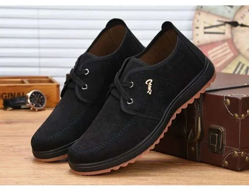 Man Sports Running Shoes Synthetic Canvas Versatile Easy To Clean Sneakers Footgear_voghion.com