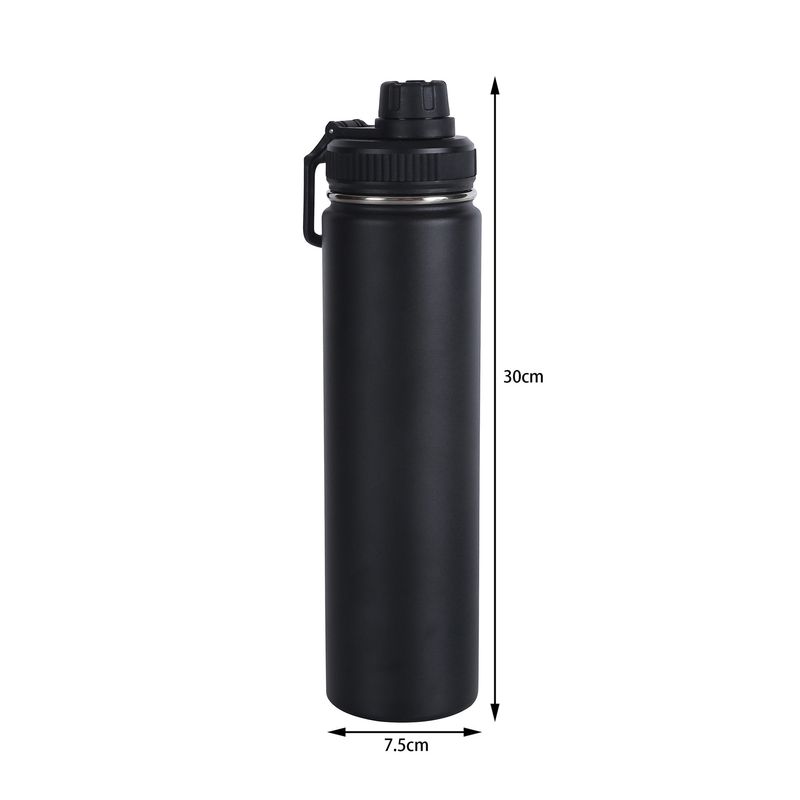 Borraccia termica di grande capacità per sport all'aria aperta in acciaio inossidabile 304 con manico e nuova tazza per acqua_voghion.com