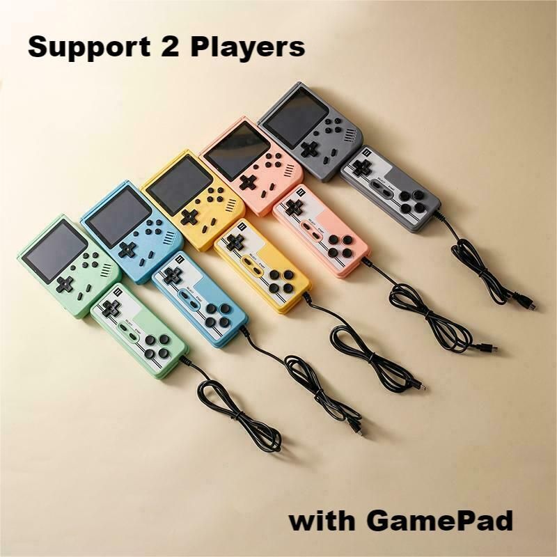 Mini console de jeux vidéo rétro portable intégrée 800 en 1, classique, pour 2 joueurs_voghion.com