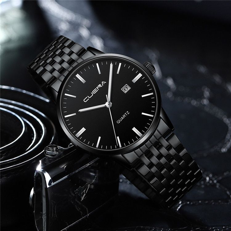 Herrenuhr Kalender Sport Herrenuhr Business Einfach Wasserdicht_voghion.com