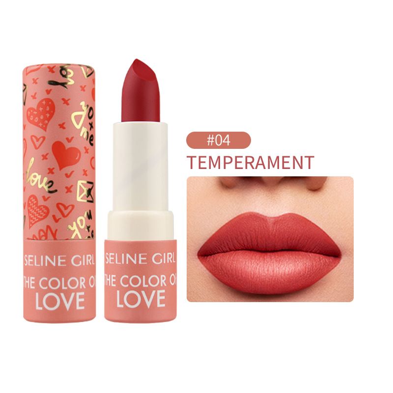 Selinger Natural Fácil de Aplicar Batom Tridimensional Brilho À Prova D'água Hidratante Bálsamo Labial Tint Maquiagem_voghion.com