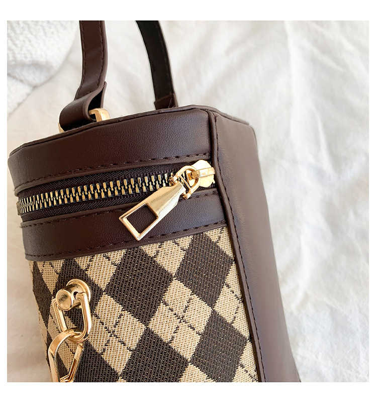Borsa a cilindro borsa da donna 2023 nuova borsa a secchiello tote cilindrica moda borsa a tracolla monospalla_voghion.com