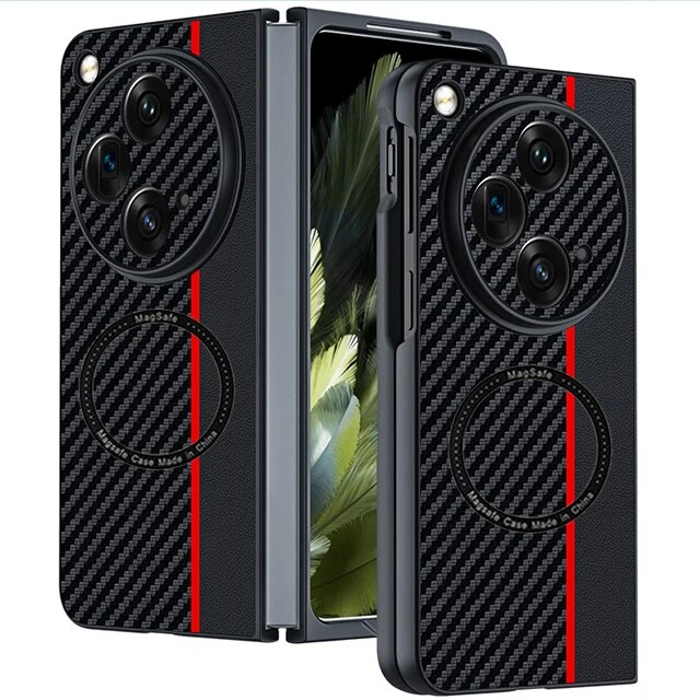 Oppo Original Hülle magnetische kabellose Laderüstung stoßfeste 360-Kamera-Schutzhülle für Find N3 N2 Flip_voghion.com