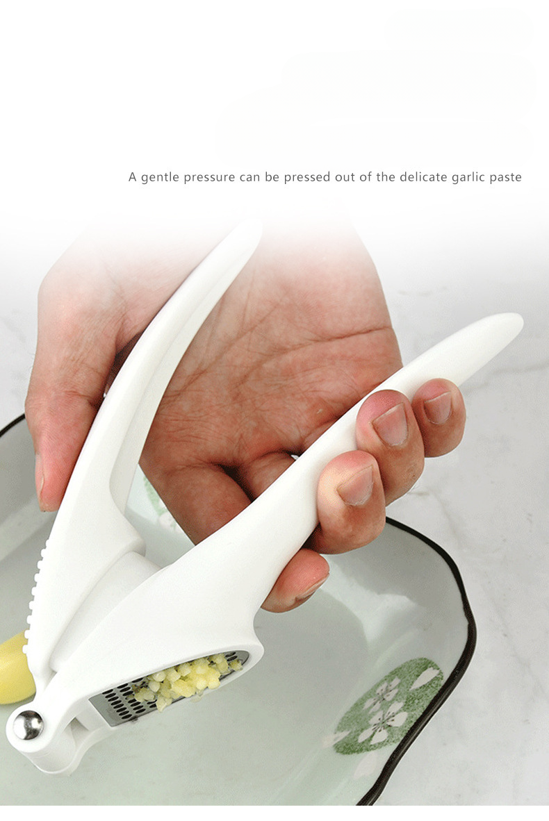 Novo artefato de prensa manual de aço inoxidável, picador de alho manual, utensílio de cozinha doméstico multifuncional_voghion.com
