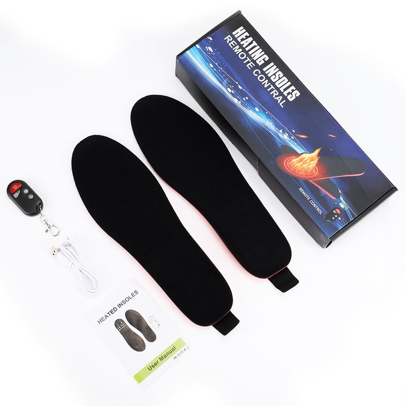 Heating are feasible for outdoor walking in winter. Warm feet, electric insoles, three speed temperature control,_voghion.com