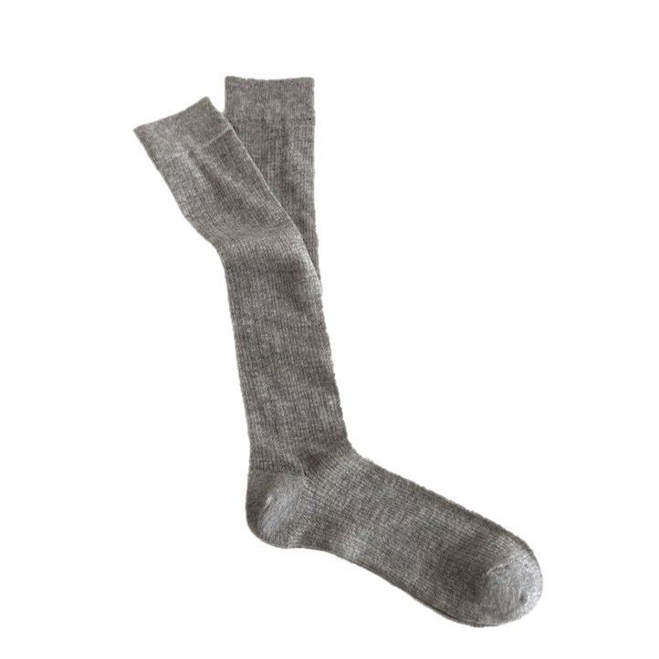 Ballet Gray Calf For Women JK Spring Long Tube Slouch Hollow Out Seamless Socks Summer Thin Style_voghion.com
