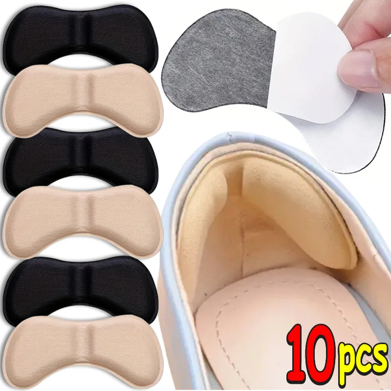 1/5Pairs Inss Patch Pain Relief Kulumista estävä pehmuste Pehmuste Jalkojen hoito Kantapäänsuoja Tarra Takaosa Kengät Insert_voghion.com