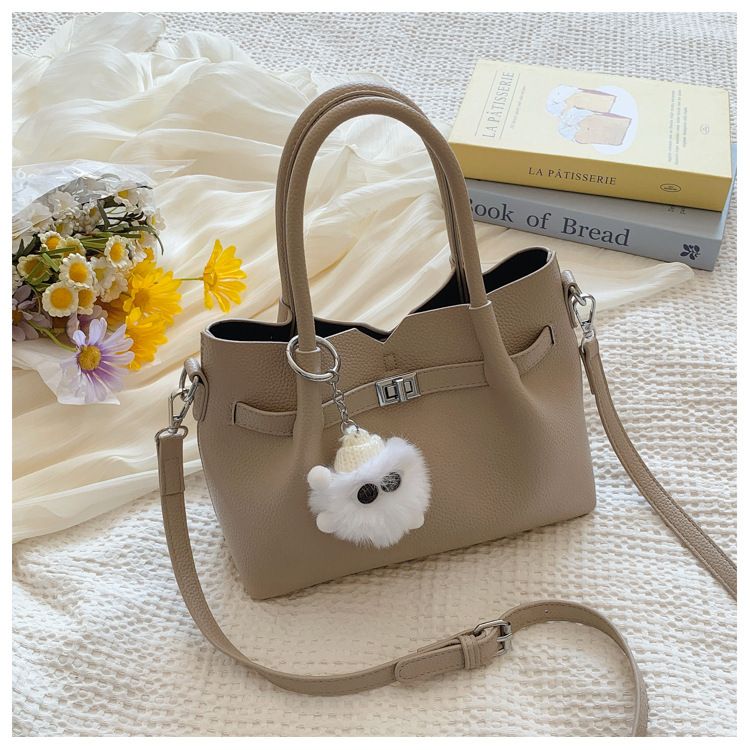 Borsa a secchiello personalizzata alla moda per donna, borsa a tracolla sottobraccio, borsa a mano casual da pendolare_voghion.com