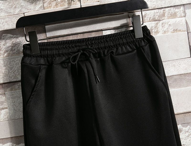 Îmbrăcăminte bărbătească leneșă cu mânecă lungă, literară și la modă, costum de temperament la modă, pulover popular, pantaloni_voghion.com