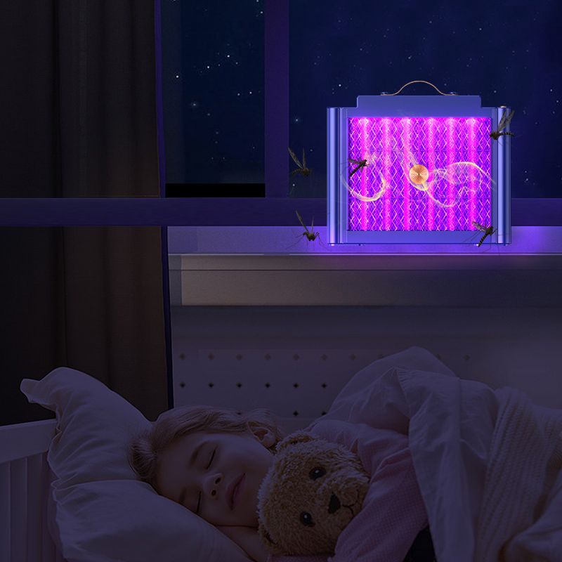 Led Mosquito Killer Lamp USB Killer Bionic Fyysinen Hyttysloukku Turvallinen Lapsille Ultraviolettivalo Vahva Sähköisku Bug Zap_voghion.com
