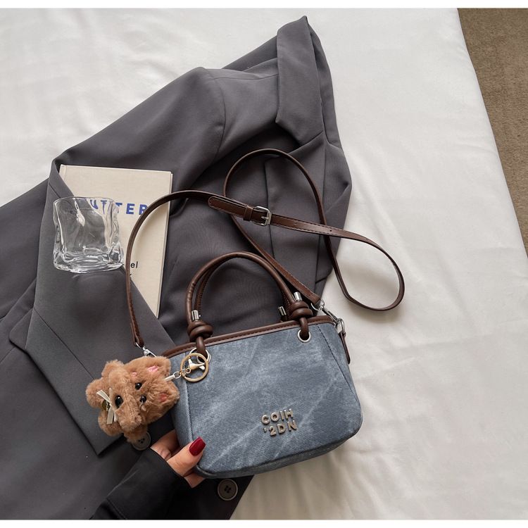 Borsa a secchiello da ufficio, piccola, casual, versatile, di alta qualità, per le donne, stile coreano, 2025_voghion.com