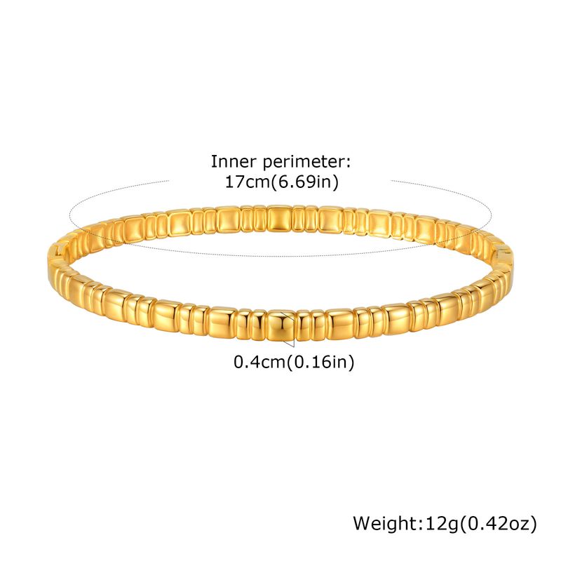 Bracciale apribile in acciaio inossidabile con zirconi bianchi e diamanti, da donna, in oro_voghion.com