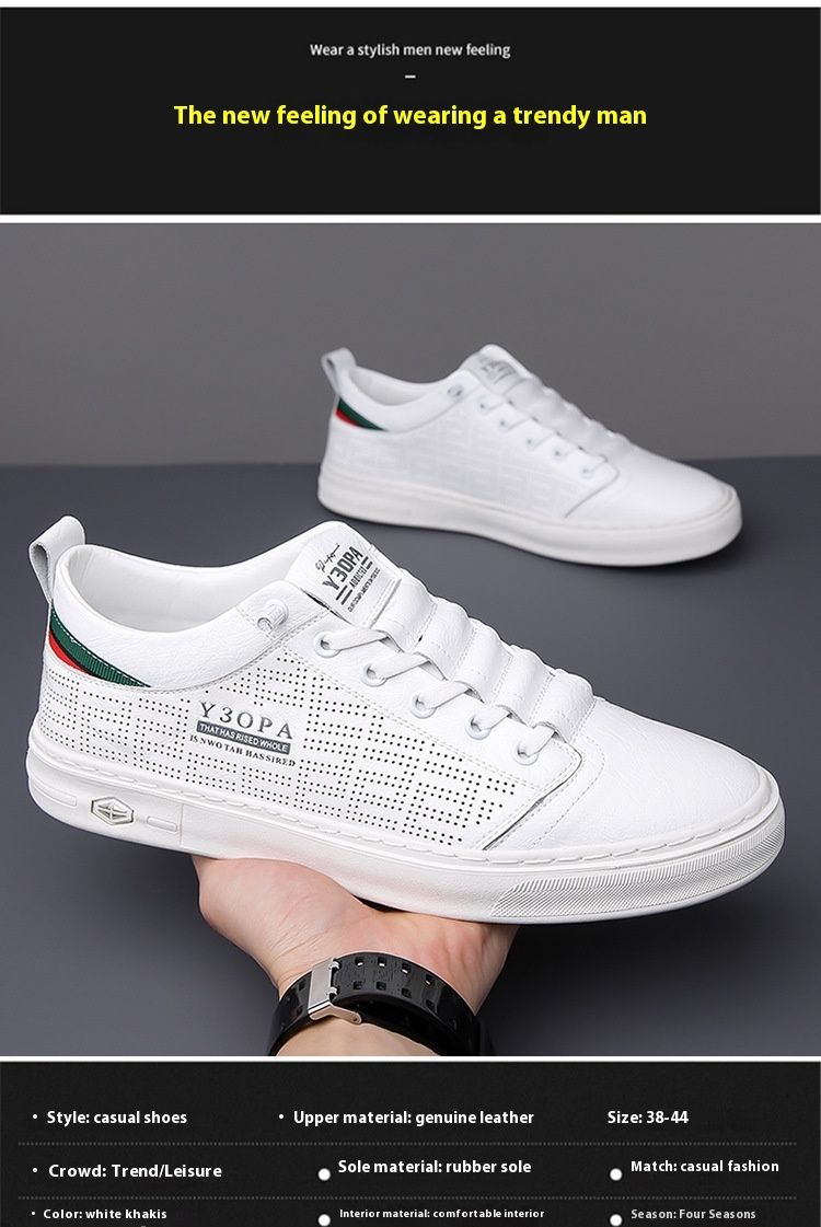 New 2024 Casual with Hollow out Breathable, Comfortable, Fashionable, Durable, Wear resistant, Anti slip Men's Soft_voghion.com