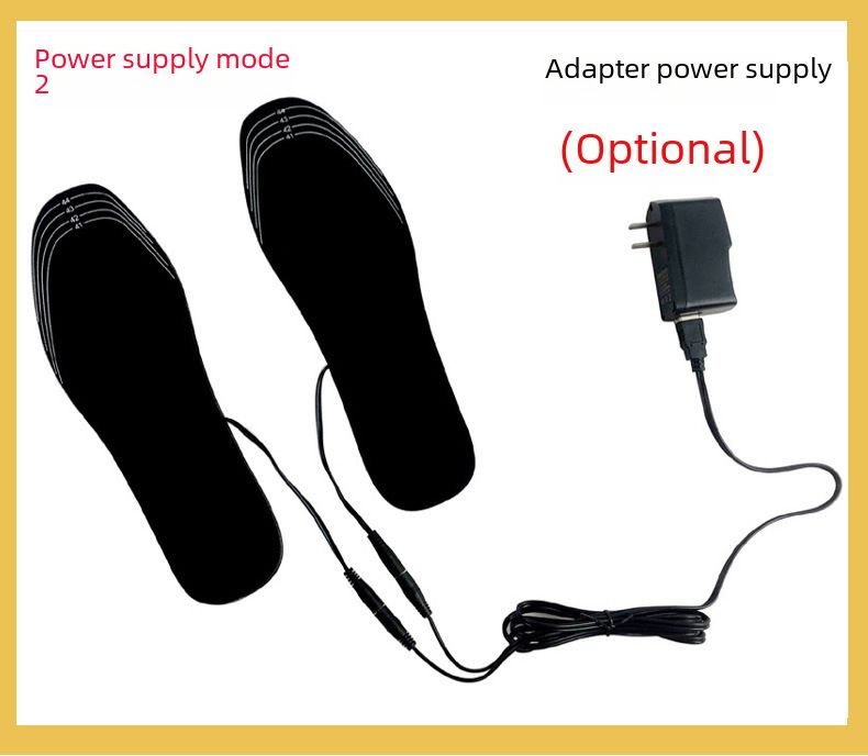 USB heating insole electric heating foot warmer rechargeable heating washable size cutting factory direct sales_voghion.com