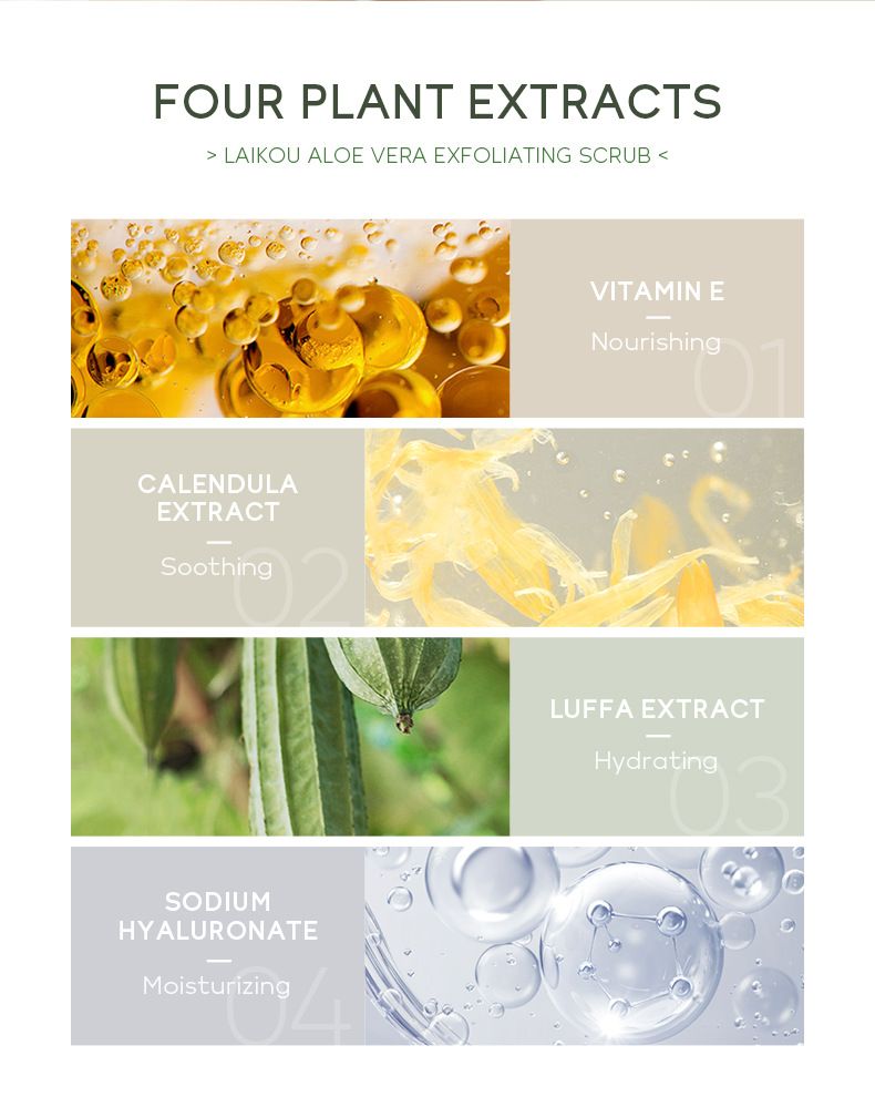 Scrub corpo LAIKOU 350 g - Trattamento esfoliante e levigante per una pelle morbida e luminosa_voghion.com