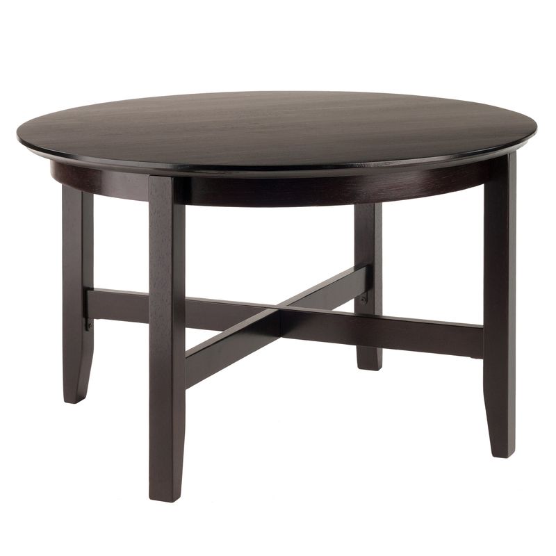 Toby Round Coffee Table; Espresso_voghion.com