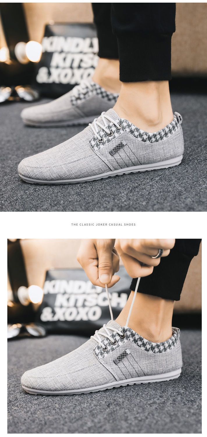 Herren Tennisschuhe Sportschuhe Sneakers Sohle aus synthetischem Gummi Rutschfeste gepolsterte vielseitige Sneakers Schuhwerk_voghion.com