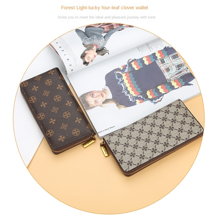 2020 neue Lange Frauen Sommer Marke Top Qualität PU Brieftaschen 12 Karte Halter Mode Weibliche Geldbörse Brieftasche Für Mädchen_voghion.com