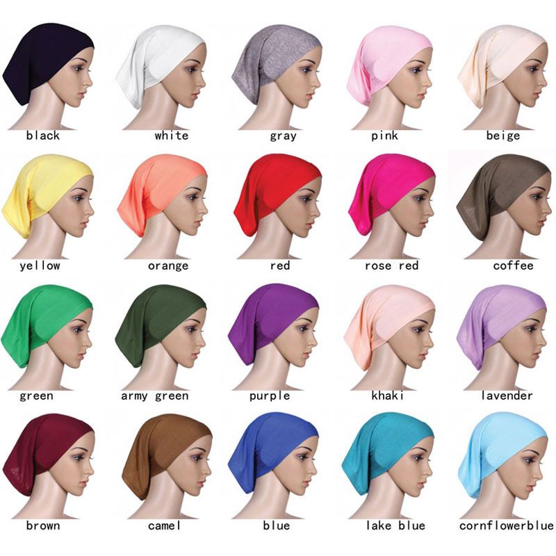 Unisex cap-skjerf dekket med mercerisert bomullsstoff_voghion.com