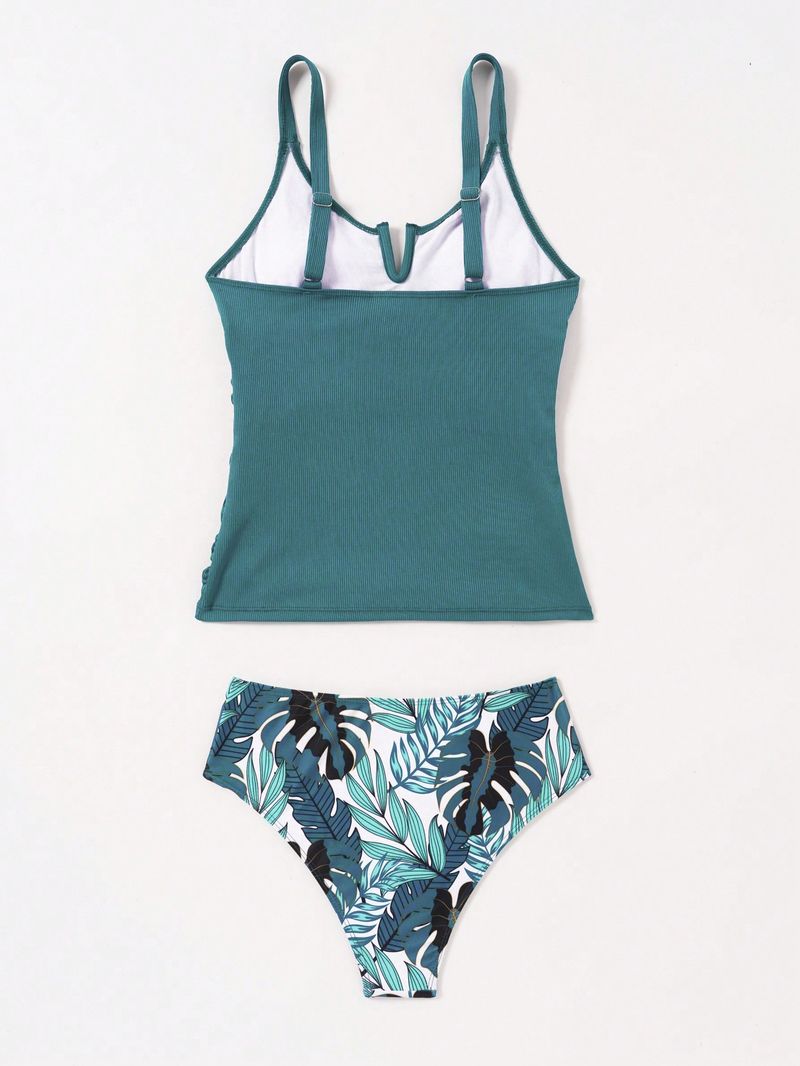 European And American Sexy Bikini Two-Piece Swimsuit Sexy Cross-Border Women's Swimsuit With Strap_voghion.com