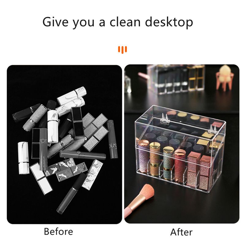 RYYD Clear Vanity Box - Perfume Holder|Skincare Storage Organizer_voghion.com