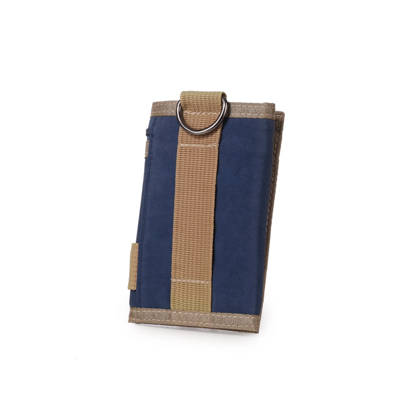 Jamie Road Solid Color Waterproof Men's Student Sports Canvas Trendy Wallet_voghion.com