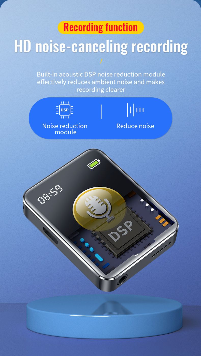 M28Recorder External Recorder English Music Touch Screen Player External Recorder_voghion.com