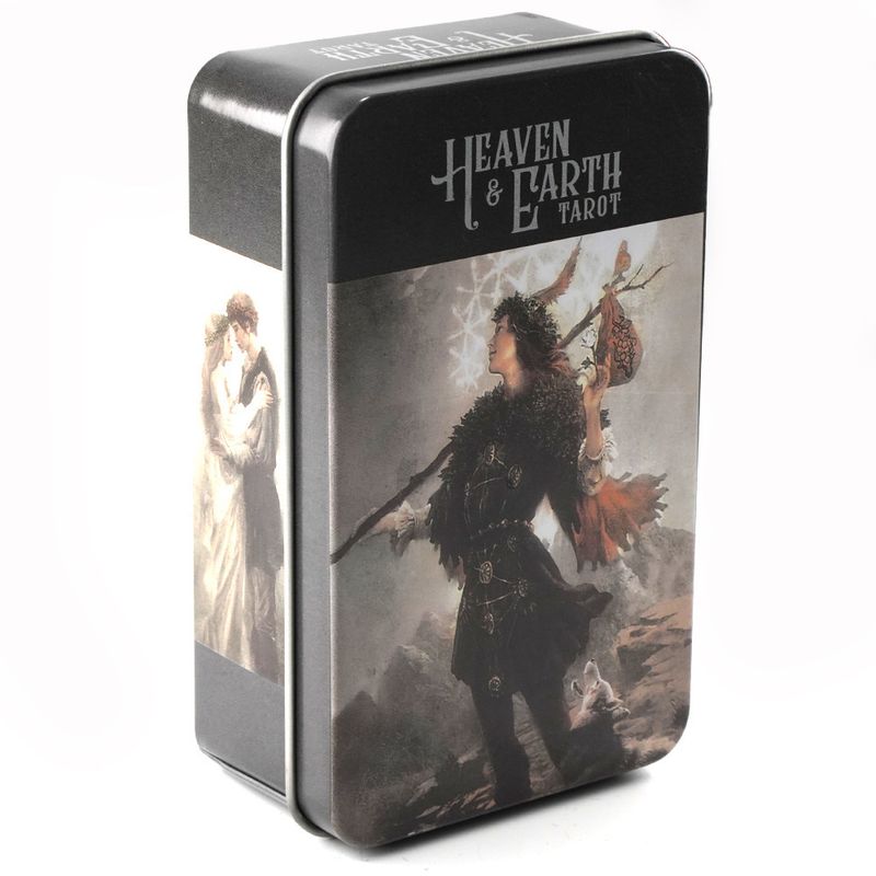 OKULT Tarot kártyák Aranyozott Csúcsminőségű Vasdobozos Pókerkártyák Nagykereskedelem Határokon átnyúló termékek most noow noen_voghion.com