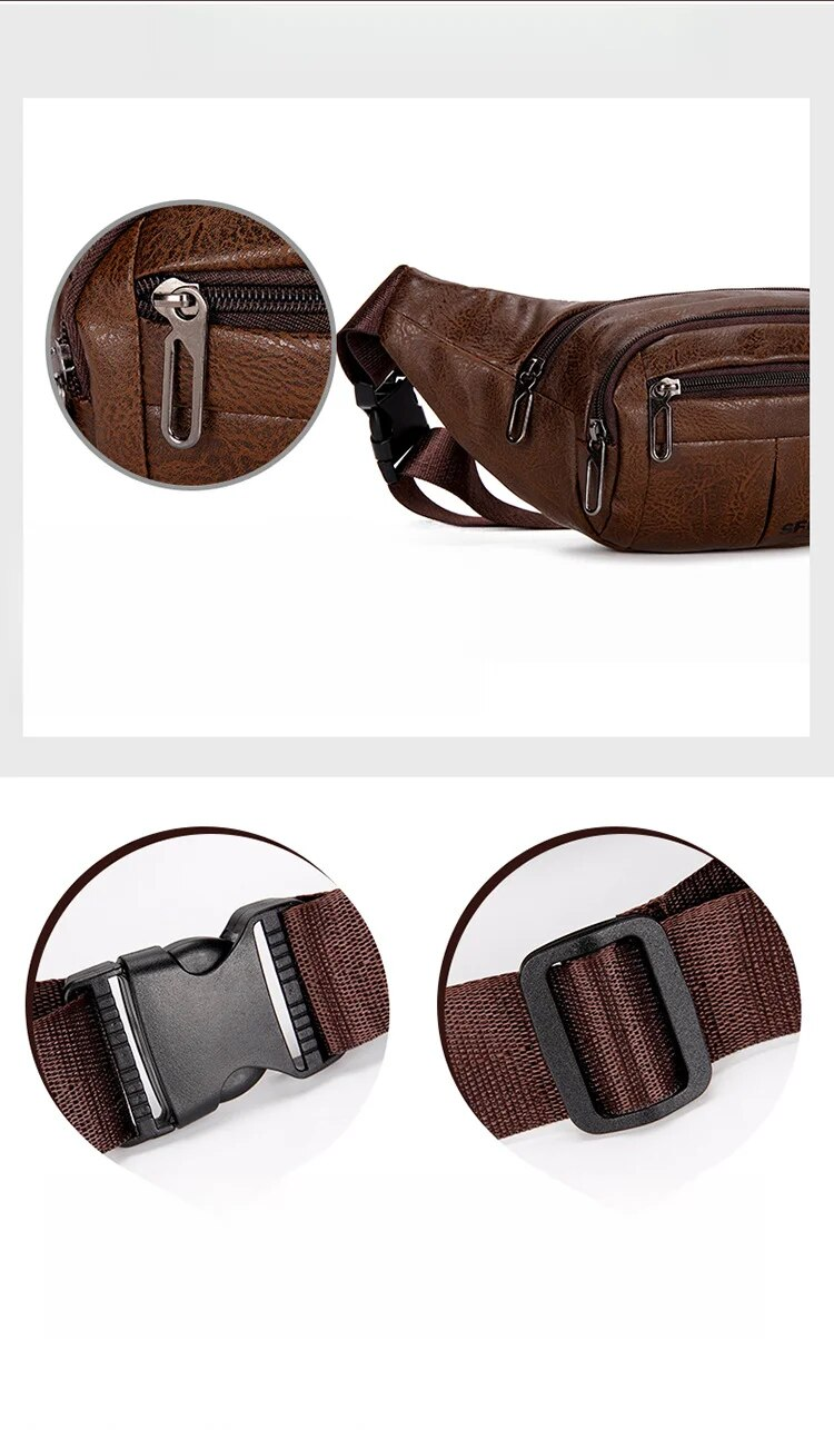 Collezione di portafogli da uomo per la raccolta di contanti da lavoro multistrato in PU in morbida pelle di grande capacità, borsa sul petto da donna,_voghion.com