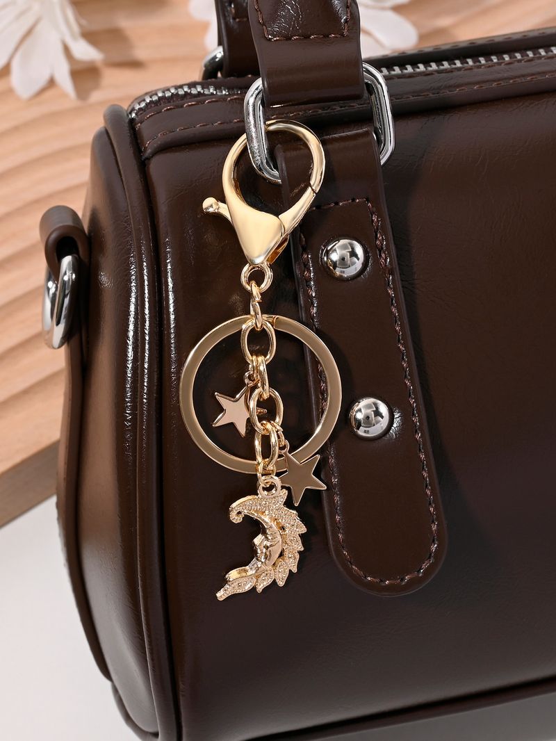 Sun Star Moon High-end Bag Car Pendant New Keychain_voghion.com