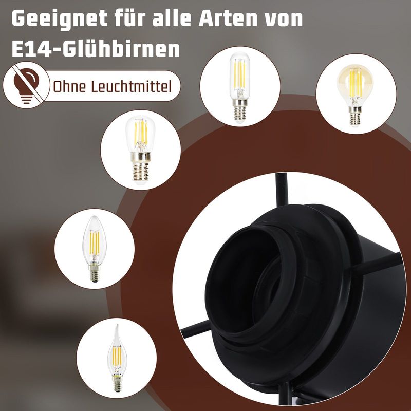 Glitzerlife Deckenstrahler Weiß Deckenlampe E14 - Deckenspots Deckenleuchte 350° Schwenkbar Moderne Spotleuchten Schlafzimmerlampe Für Wohnzimmer Flur Büro_voghion.com