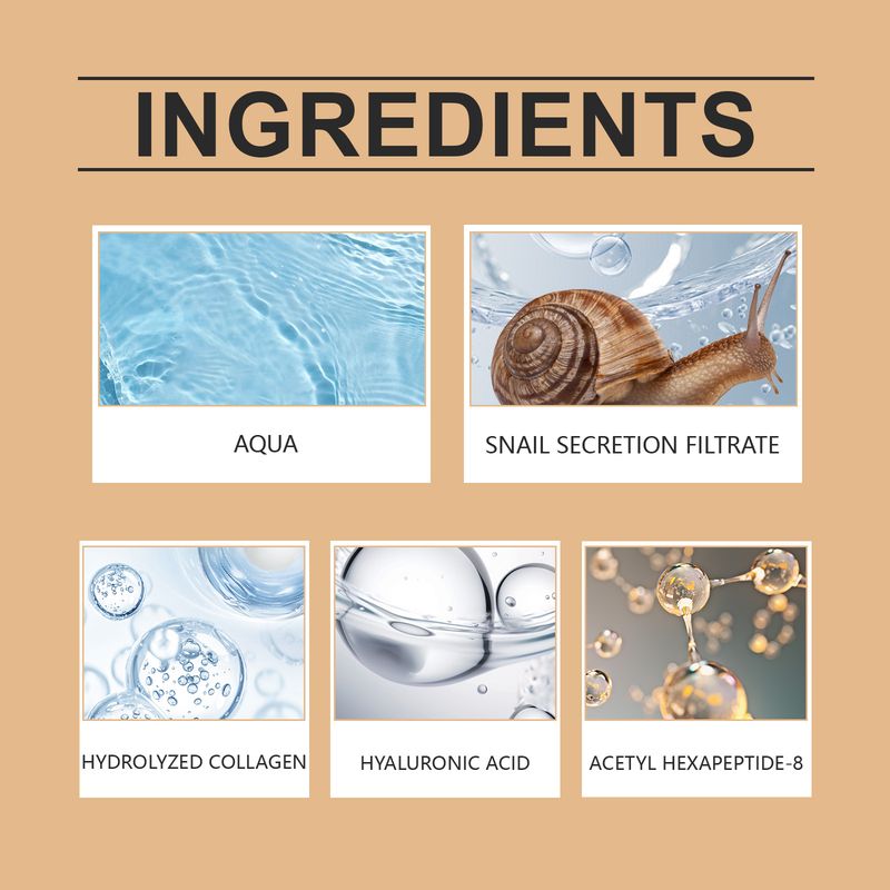 Hoygi Snail Collagen Firming Cream Moisturizing And Moisturizing Skin Care And Brightening Collagen Firming Cream_voghion.com