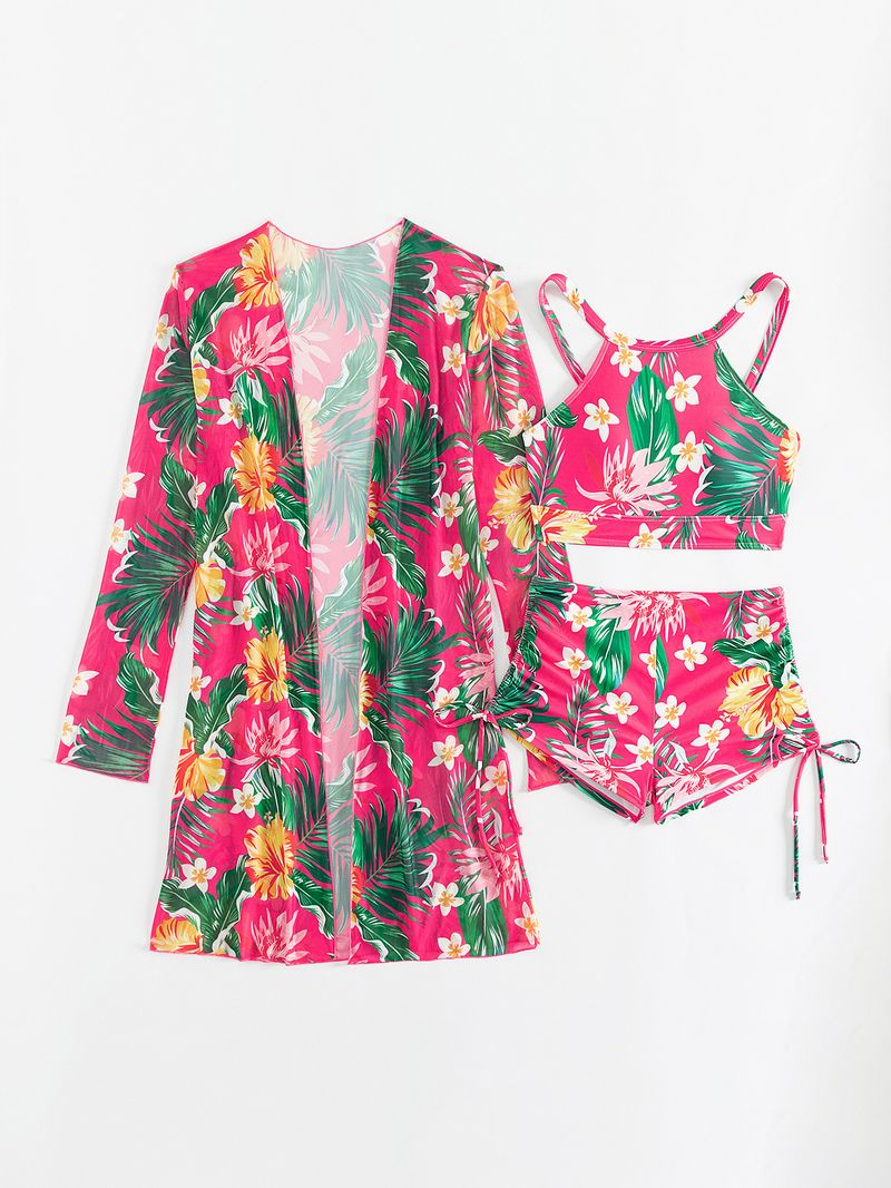 Dameskleding Badpak Driedelig damesboxershort met print_voghion.com