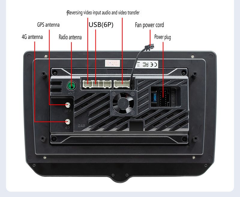 10.1" 8-Core 4G Android Car Stereo With Wireless CarPlay - HD Touchscreen GPS Navigation System & Backup Camera, Bluetooth 5.0 Support Android Auto_voghion.com