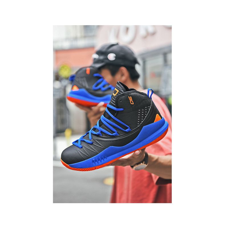 Koppel hoge ademende gevechtslaarzen voor heren, jeugd basketbal sportschoenen mode_voghion.com