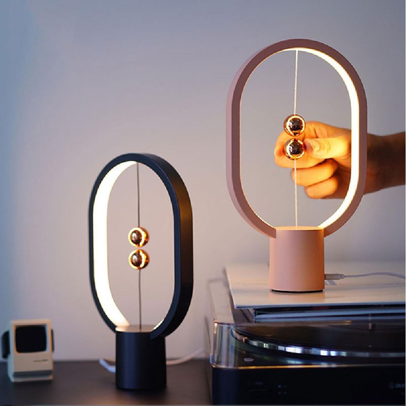 Lampka nocna LED Mini Balance Light Lampka nocna USB Lampka nocna Dekoracyjna lampa do sypialni_voghion.com