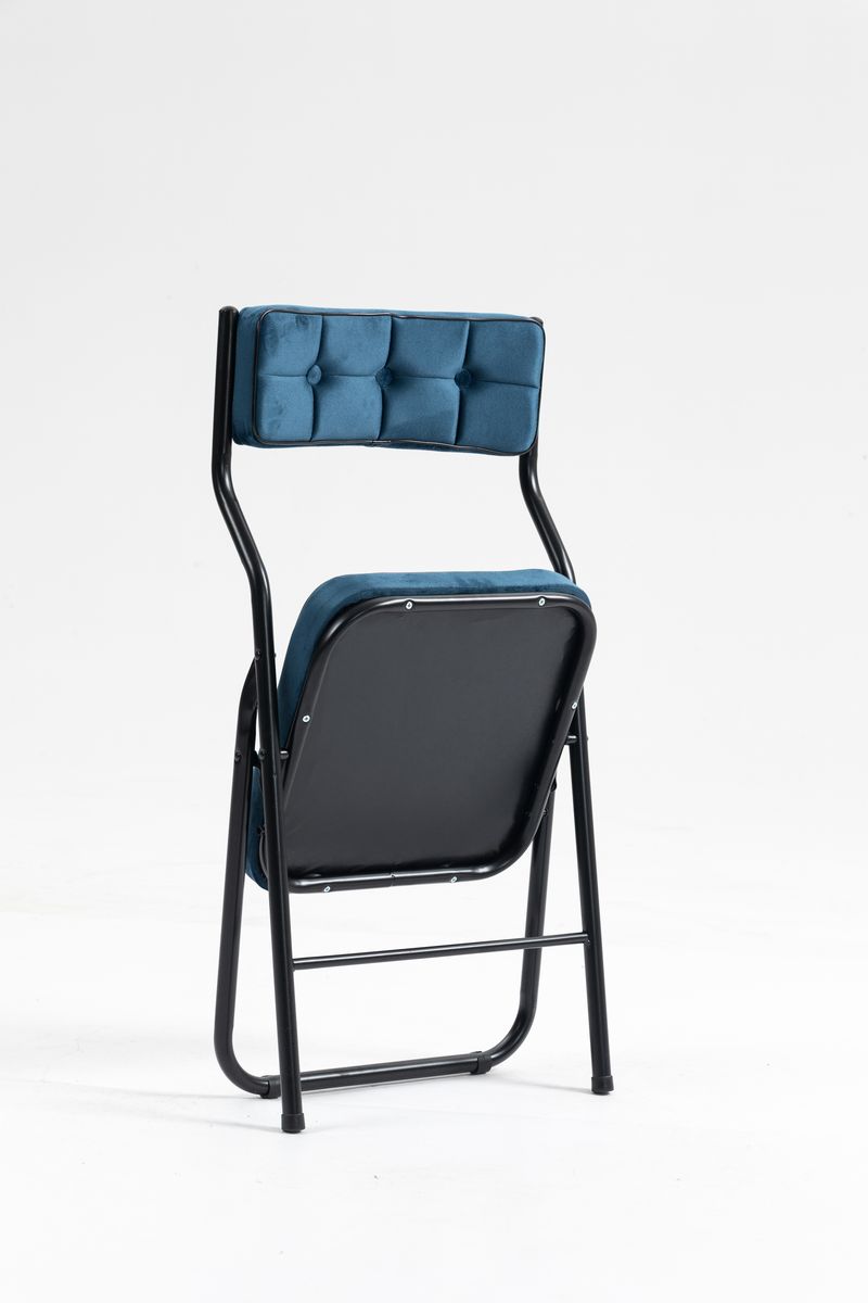 2er Set Faltstühle Mit Polster, Blu_voghion.com