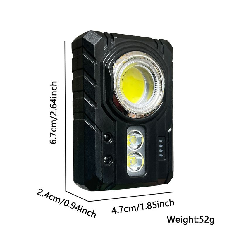 Intelligentes induktives USB-Laden, lange Akkulaufzeit, ultrahelle tragbare Warn- und Arbeitsleuchte für den Außenbereich_voghion.com