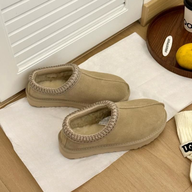 Pantofole Tazz da uomo e da donna, pantofole in pelliccia Tasman, classiche, ultra mini, con plateau, in pelle scamosciata e montone, scarpe invernali calde, stivaletti da donna_voghion.com