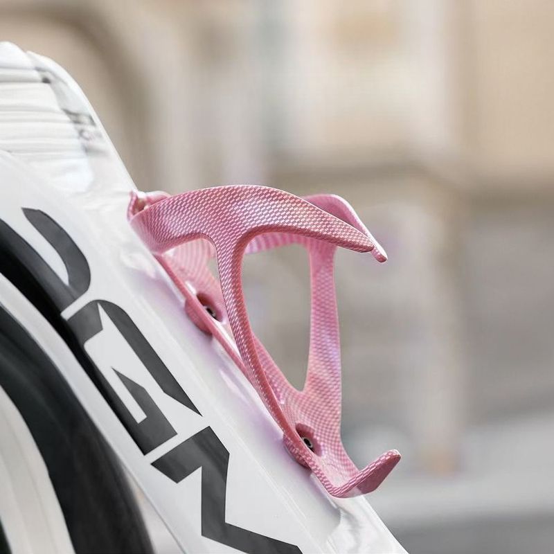 Porte-bidon de vélo en ABS avec motif carbone intégré, porte-gobelet pour vélo de route et de montagne, accessoires pour équipement de cyclisme_voghion.com