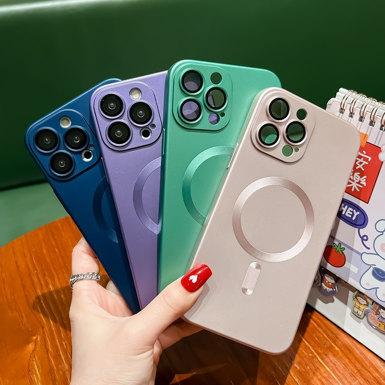 Funda NeoGear compatible con iPhone 17 magnético, de silicona mate, cobertura total, iPhone 15 Pro Max, iPhone 16 y iPhone 14 (nuevo modelo)._voghion.com