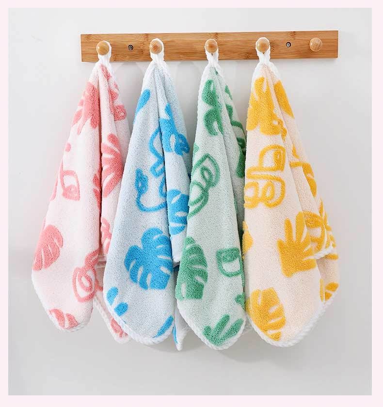Jacquard Series Edged Towel Soft Absorbent Household Towel Face Towel Hand Towel_voghion.com