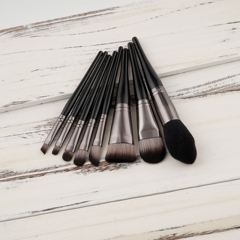 8 pezzi pennelli per trucco set di strumenti di bellezza pennello per fondotinta trucco bellezza GUJHUI fabbrica di origine_voghion.com