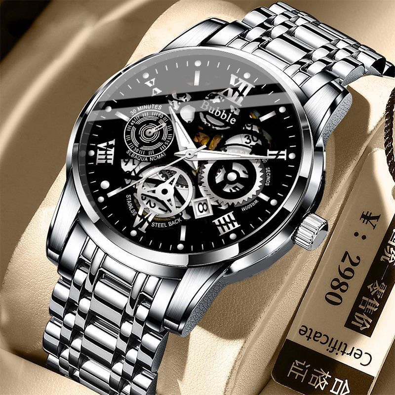 2024 New Swiss Brand Fully Automatic Movement Luminous Waterproof High-end Stylish Men's Watch_voghion.com