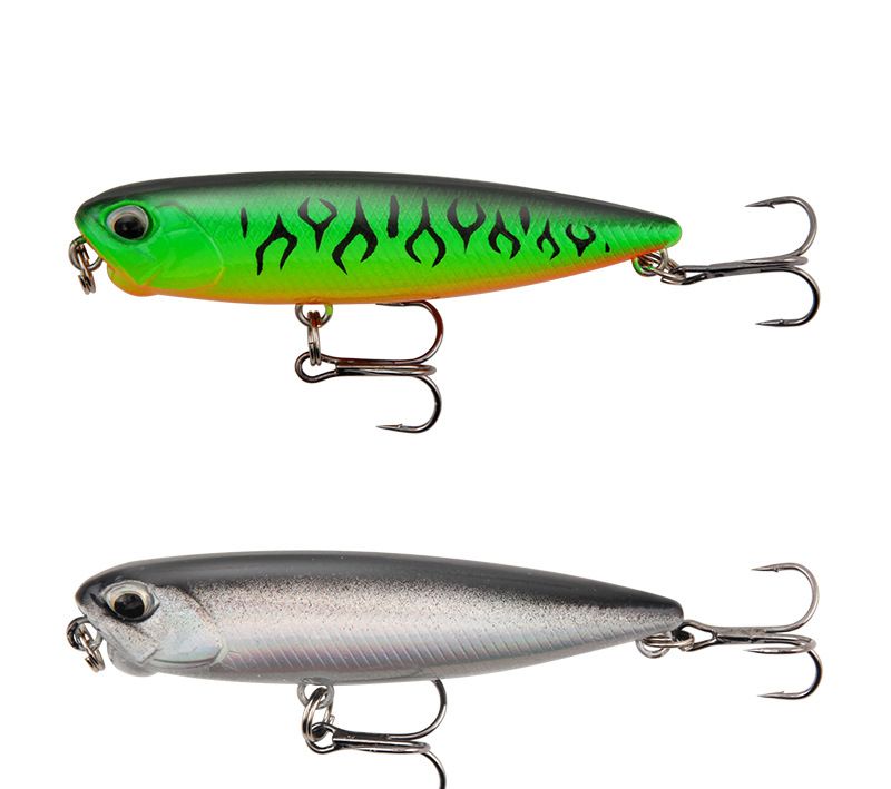 Isca nova isca flutuante de longa distância, isca de lápis, isca de perca, isca de peixe, pesca marítima de água doce, equipamento de pesca_voghion.com