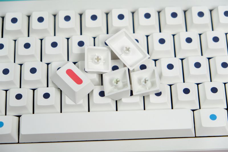 Sublimation Dots PBT Customized Key Cap_voghion.com