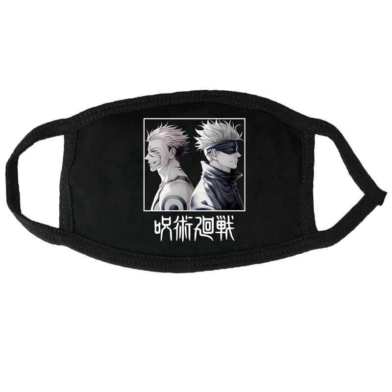 2024 Mangan Adult Printed Mask, Cotton Around, Washable Outdoor Pattern Mask_voghion.com